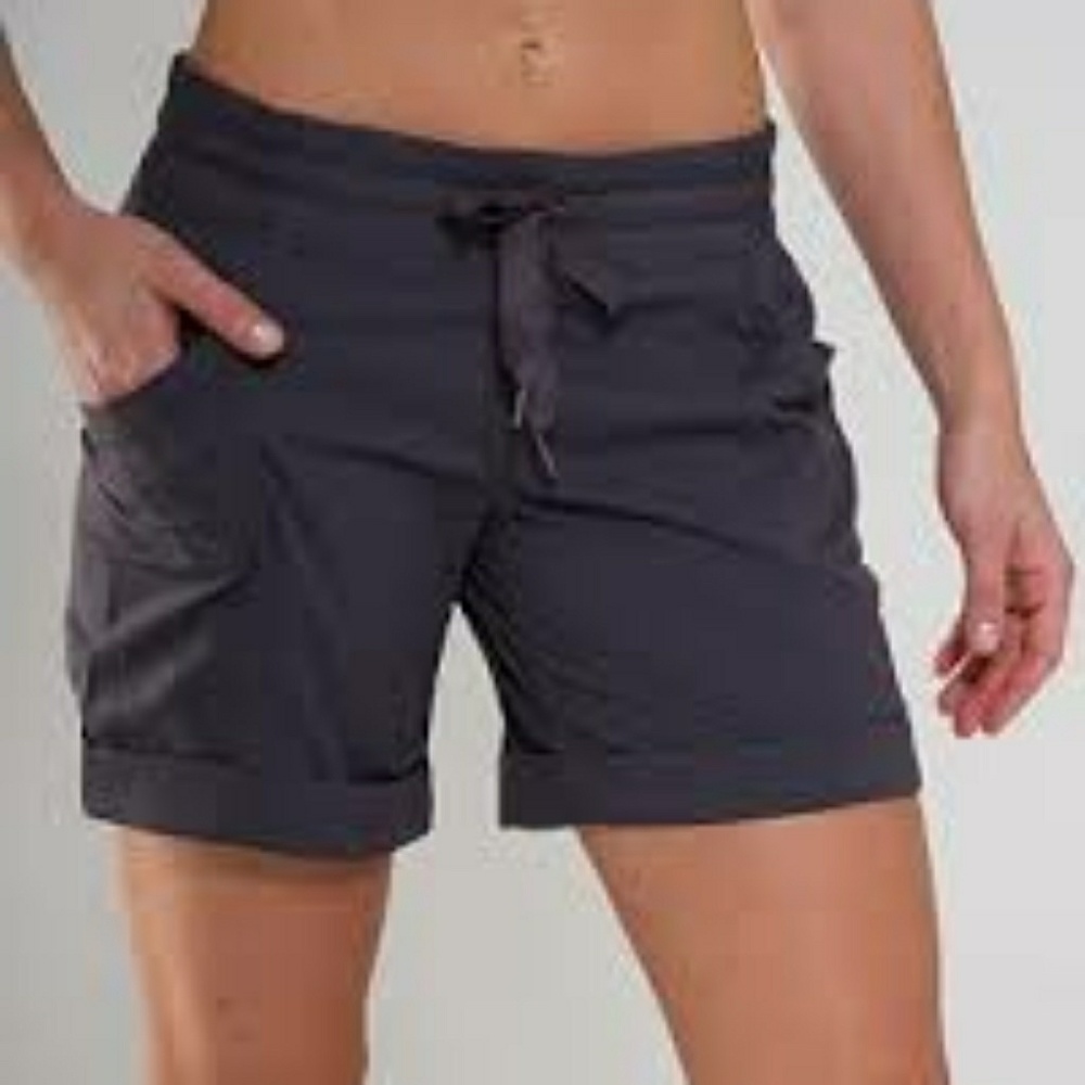 Lululemon Do It All Black Shorts